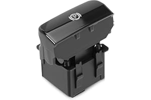 ZEALfix Bouton Commande de Frein a Main 3008 5008 Interrupteur électronique de Frein 470706 pour C4 Picasso DS4 470703 Noir Brillant