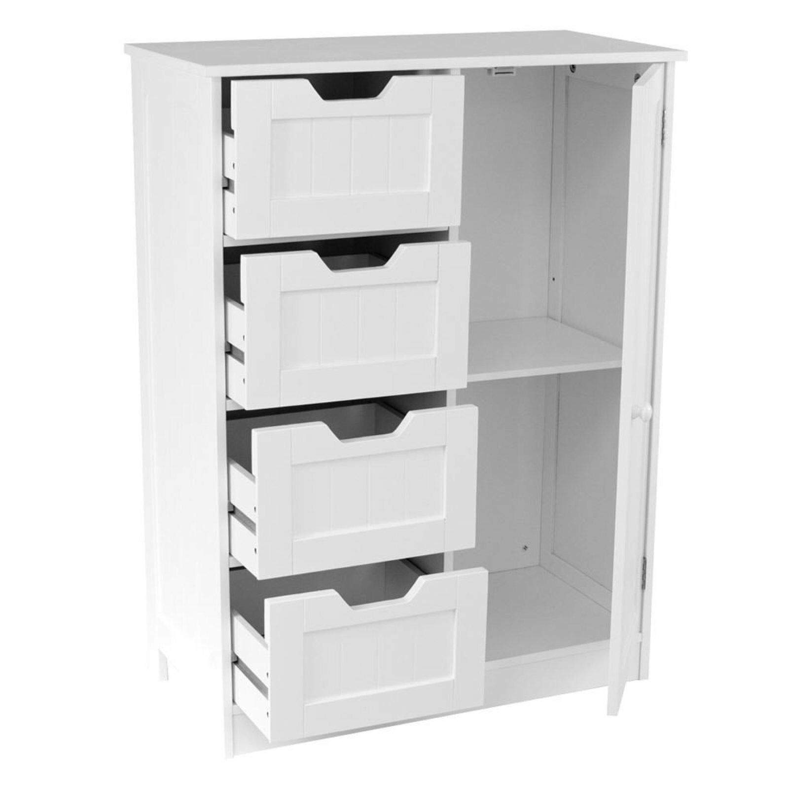 Generic-Meuble-de-Salle-de-Bain-4-tiroirs-1-Porte-en-Bois-pour-Salle-de-Bain-4-tiroirs-1-Armoire-de-Rangement-en-Bois