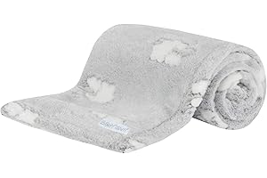 Lora Dora Fleece Baby Blankets for Newborn Baby Boys Girls Super Soft Fluffy Warm Winter Blanket Throw Wrap Unisex Babies Pram Cot Crib Moses Basket Gift