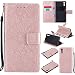 Produktbild Nancen Tasche Hülle für,Sony Xperia XZ Hülle,Sony Xperia XZ (5,2 Zoll) Leder Wallet Tasche Brieftasche Schutzhülle, Nancen Prägung Sonnenblume Muster PU Leder Handytasche im Bookstyle Stand Funktion Kartenfächer Magnet Etui Schale