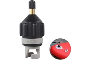 GLQSLQ SUP Ventiladapter, Luftpumpe Adapter, Tragbarer Kajak Stand up Paddling Board Aufblasbar Zubehör, Luft Kompressor Adapter Zubehör, für Schlauchboot Stand Up Paddle Board, Aufblasbares Ruderboot, Kajak