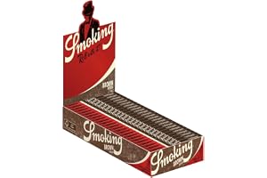 Rökning cigarett rullande papper 3,5 cm brunt [25 paket med 50 papper]