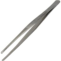 Ideen Mit Herz Edelstahl-Pinzette 30 Cm – Mit Innenzahnung & Geriffeltem Griff Für Küche, Hobby Und Haushalt