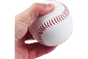 Ulawellor Lot de 2 Balle Baseballde 9 Pouces Pratique Sportive pour Les Jeux de Baseball Professionnels pour Adultes et Jeunes,Jeu de Loisirs Baseball Taille Standard