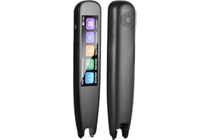 YQXTOOEL Scan Reader Pen,Electronic Dictionaries & Translators,Dictionary Pen Scanning,Language Translator Device,Reading Pen,Smart Scanner Translator Device for Language Learners Read Business Travel