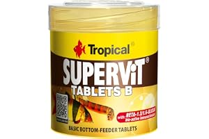 Tropical Tadeusz trädgårdsmästare multikomponent fiskmat tablettform SUPERVIT TABLETS B 50 ml/36 g/200 st