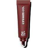 Cream Co. Moisturizing Polisher 3in1 Lip Balm, Lip Care, Black Cherry Burgundy, Hyaluronic Acid Ceramide
