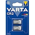 VARTA Batteries Electronics CR2 Lithium button cell 3V battery 2-pack, Button cells in original blister pack of 2