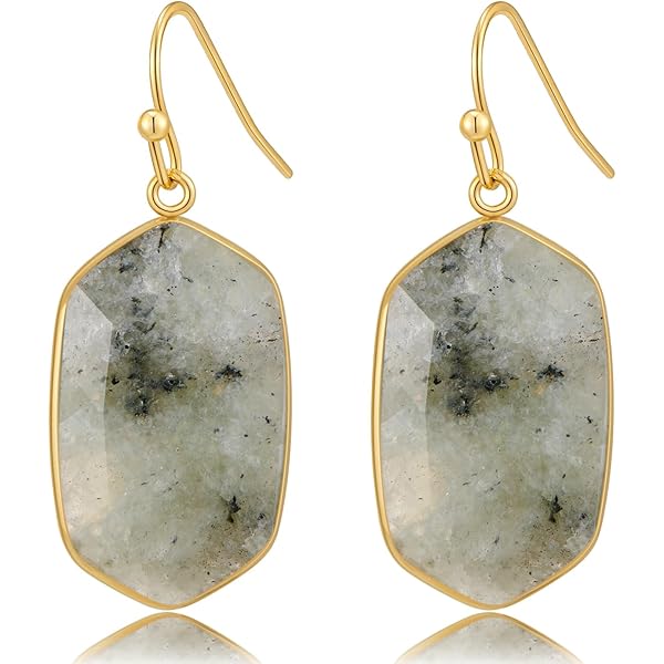 Orecchini Sasso Pendenti Con Pietre Dure In Arg 925 – Gioielleria Casaburi - Foto 2