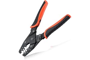 LEONTOOL Narzędzie do zaciskania zacisków z otwartą beczką Weatherpack Narzędzie do zaciskania Pin Terminal Crimper Weather Pack Zaciskarki do Molex, Delphi, Amp, Tyco, Harley, PC, motoryzacji - AWG