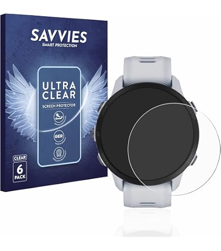 Protecteur D’Écran Mat En Verre Pour Garmin Forerunner 955 / 955 Solar – Anti-Reflet, Anti-Empreintes – Dureté 9H