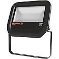 Osram Flood Light Led Outdoor Flood Light (IP65), Black Aluminum Housing 220-240 V, 50 W, 3000 K, 5000 Lumen, 216 x 187 x 62 mm
