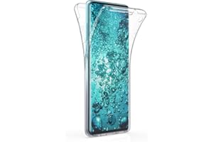 kwmobile Carcasa Compatible con Samsung Galaxy S10 - Funda Completa 360 para móvil - Cover Doble - Transparente