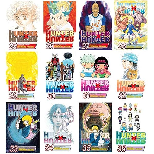 Hunter x Hunter Manga Set, Vol. 13-24: Amazon.co.uk: Yoshihiro