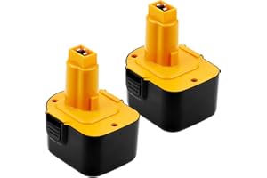 Moticett 2 Pilas 3.6AH NiMH Baterías sustituir 12V para Dewalt Baterías de Herramientas eléctricas de DC9071 DE9037 DE9071 DE9072 DE9074 DE9075 DE9501 DW9071 DW9072