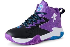 CZHIHANEG Chaussures de Basket-Ball pour garçons Chaussures de Basket-Ball pour Filles Chaussures de Sport et de Course à Pied