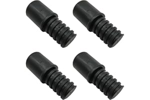 Niuhong 4 Pcs Manico Scopa Con Estremità Filettata Broomstick Pizzo Aste Prolunga Fissaggio Adattatore Manico Scopa Connettore Plastica Asta Telescopica Adattatore Prolunga Ricambio