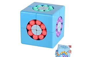 YUDANSI Geschwindigkeitswürfel Rotierendes Fingerwürfel Spielzeug, Zauberwürfel Fingerwürfel Geigen Zappelspielzeuge, Partytütenfüller Weihnachten Geburtstag Neujahr Geschenk Für Kinder Erwachsene