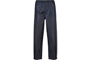 Portwest S441 Lekkie Regulowane Wodoodporne Klasyczne Spodnie Przeciwdeszczowe Dla Mężczyzn