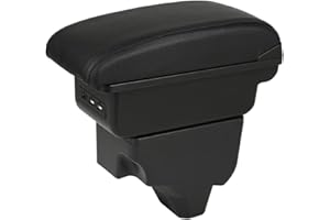 YJYWZH pour Peugeot 2008 Accoudoir Couche Double Boîte d'accoudoir Consoles Stockage Boîte