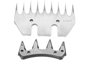 Jeanoko Tosatrice per Pecore in Acciaio Inossidabile Lame per Taglio Ad Alta Durezza Toelettatura