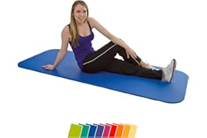 ‎SPORT-TEC AIREX Coronita, Gymnastikmatte, blau, ca. 200 x 80 x 1,5 cm
