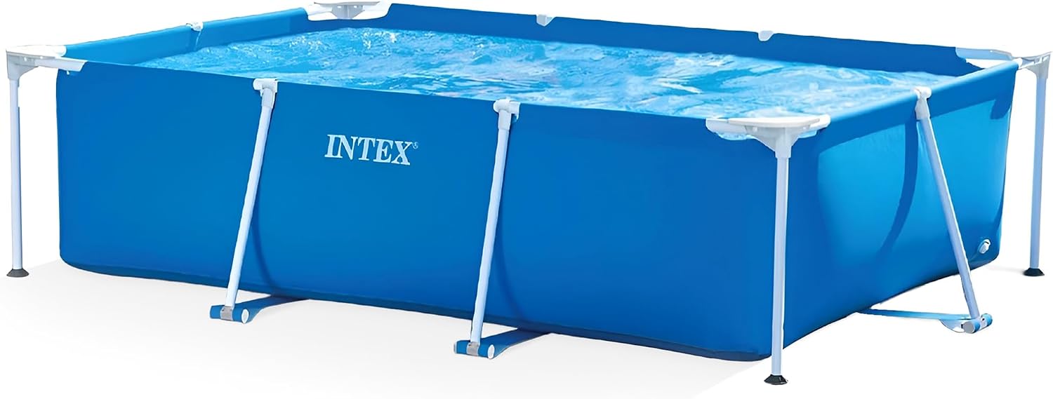 Intex 28272NP Small Frame - Piscina Desmontable, 300 x 200 x 75 cm, 3.834 litros, Color Azul