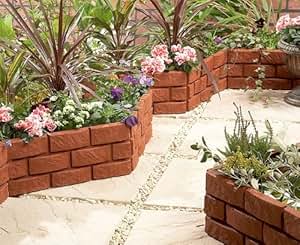 Good Ideas Instant Brick Effect Garden Border (1169) Lawn Edging in