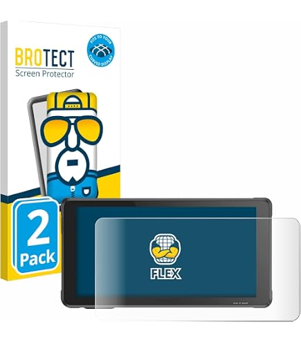 Pellicola Vetro Opaca Brotect Per Interphone RideSync (3 Pezzi) – Anti-riflesso, Durezza 9H, Facile Da Applicare