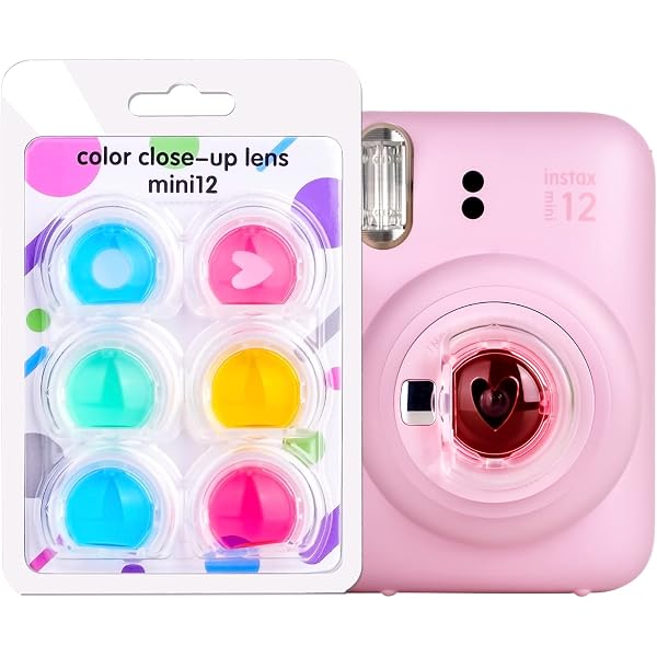 Custodia Protettiva In PU Per Fujifilm Instax Mini 12/11 – Borsa Impermeabile Con Tracolla Regolabile, Colore Rosa Fiore