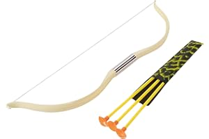 CARTOON Set arco con frecce 51 cm 3 pezzi accessori per costumi e travestimenti indiano arciere carnevale