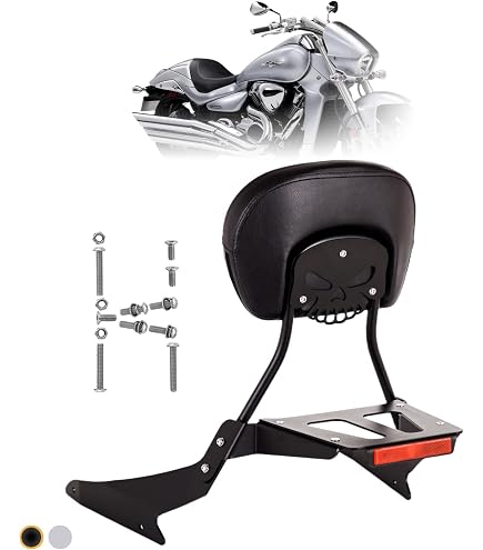 Sissy Bar With Backrest Pad For Suzuki Boulevard C90 (2005-2012) & Intruder VL1500 (1998-2004)