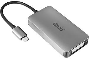 Club 3D USB Typ C zu Dual Link DVI-D Aktiver Adapter