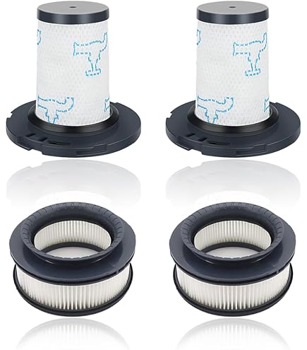 Jajadeal Lot De 2 Filtres HEPA Compatibles Rowenta Air Force 460/560 – Rechange ZR009002 + Brosse