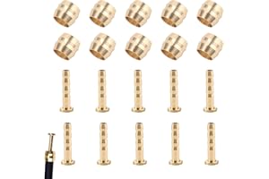 MANTOTO Olive and Barb Insert 10 Set Bike Hydraulic Disc Brake Hose Olive Connector Insert Set for Shimanos Avid Sram Bicycle Mountain Bike Replacement Part(Bh59)