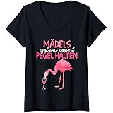 Damen Tank Top 'Es Eskaliert Eh' - Lustiges JGA Outfit Mit Flamingo Design