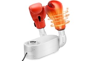 ‎NZQXJXZ NZQXJXZ Boxhandschuh Trockner, Schuhtrockner mit intelligentem Timer, faltbarem Design und schnell trocknendem elektrischem Boxhandschuhtrockner, beseitigt effektiv Gerüche (EU-Stecker)
