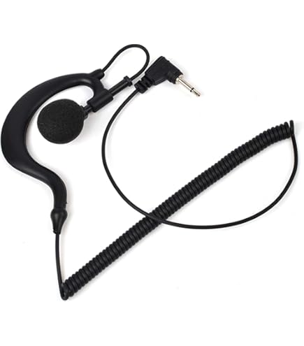 2 Broche PTT Ecouteur A Crochet D'oreille Ecouteur MIC Pour MIDLAND