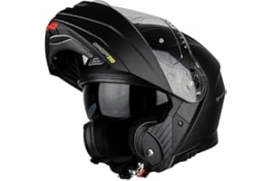 G-MAC Concept Evo Modular Flip Up Front Sun Visor ECE 2205 Approved Motorcycle Motorbike Helmet