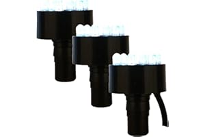 Éclairage annulaire LED Köhko 29002 - Pour fontaine de 2 mètres Kaltweiß-3er-Set