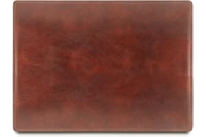 TUSCANY LEATHER. Tuscany Leather - Sottomano da scrivania in pelle (Marrone, Sottomano da scrivania)
