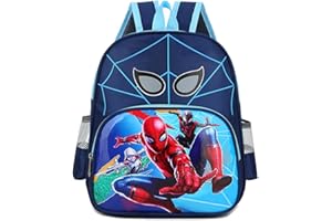 PHILOCTES Zaino per Bambino,Zaino 3D Piccolo Asilo, Zainetti Scuola Materna, Hero Zainetto Elementari per Bambini, Regali per Bambini