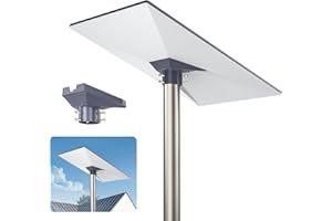 EDUP HOME Starlink Gen 3 Adaptateur de tuyau, Starlink V3 Pole Mount 3,2 cm - 5,3 cm Premium Gen3 Starlink Kit de montage Starlink pour Starlink Standard Gen3/V3 Kickstand Dishy (aluminium)