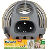 Hozelock 2364H Wall Mounted 20m 1/2" Hose Collection and Wrapping Hanger Set