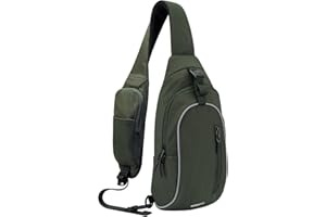 Waterfly Sac Bandoulière Homme Femme: Sac de Poitrine Sacoche Bandoulière Sac à Dos Petit pour Sport et Loisirs Randonnée Excursion Voyage