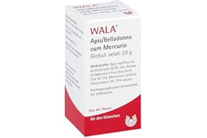 UPMSX APIS BELLADONNA cum Mercurio Globuli 20 g