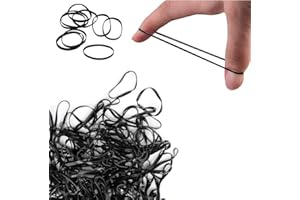 Cosy Companions ™ 250x Elastic Ponytail Holders, Hair Elastics, Small Ponytail Holders, Hair Ponytail Holders, Ponytail Holders, Small Elastic Ponytail Holders, Rubber Ponytail Holders
