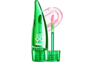 MAGGIDEA Aloe Vera Lip Oil, Magic Colour Changing Lip Gloss Long Lasting Lipgloss Set Lips Moisturizer Aloe Vera Lip Stick for Women Girls (1Pack Lip Oil)