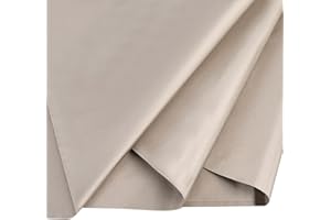 GORGECRAFT 140 * 200cm EMF Schutzgewebe Abschirmung Plain EMI RF Und RFID Abschirmung Kupfergewebe Faradayscher Käfig DIY Gehäuse Drahtlose Abschirmung Für WLAN Zellen RFID Schutz Lichtgrau