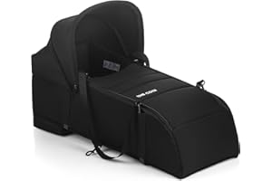 Be Cool Mime Navicella morbida per passeggino Bi-Baby, coprigambe rimovibile, cappottina pieghevole, per neonati